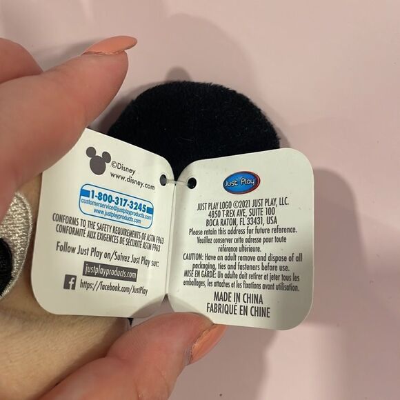 Just Play Disney Mickey Mouse Easter 2021 Plush Doll Pastel Shirt 10”NWT EUC - Picture 7 of 8